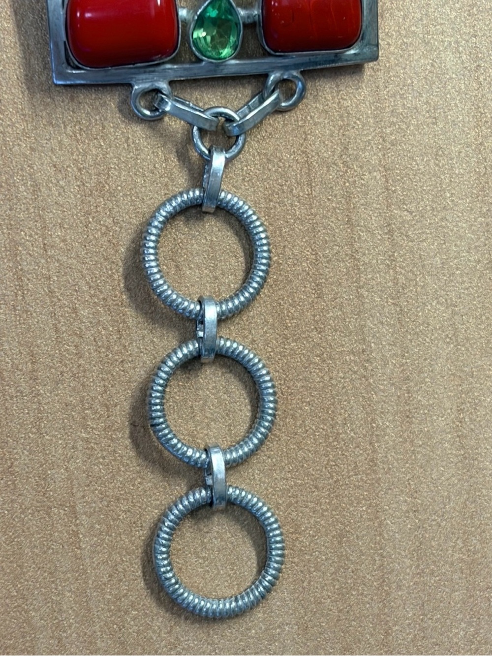 MCM 925 Brutalist Studio Artisan Statement Jewelry- Taxco/Scandavian Style - Picture 5 of 11